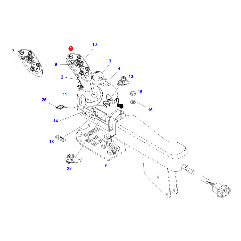 Fendt Circuit Board OEM Control Module F725970160030