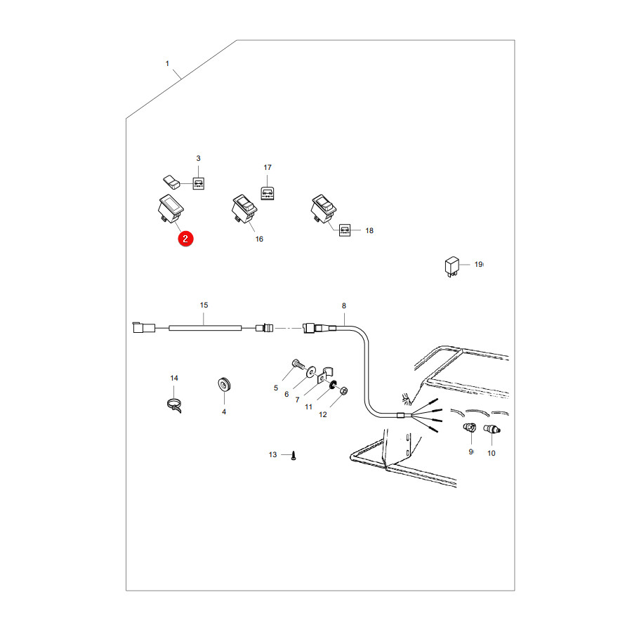 LA322946750 przelacznik katalog