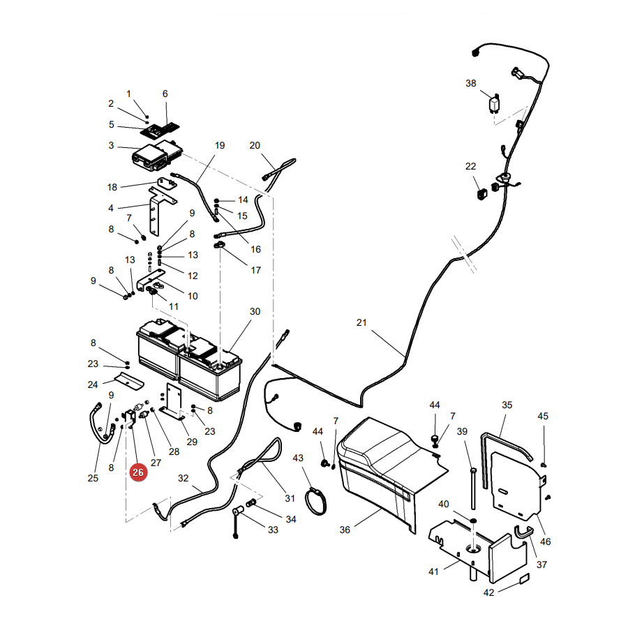 4353907m1 przekaznik massey ferguson katalog