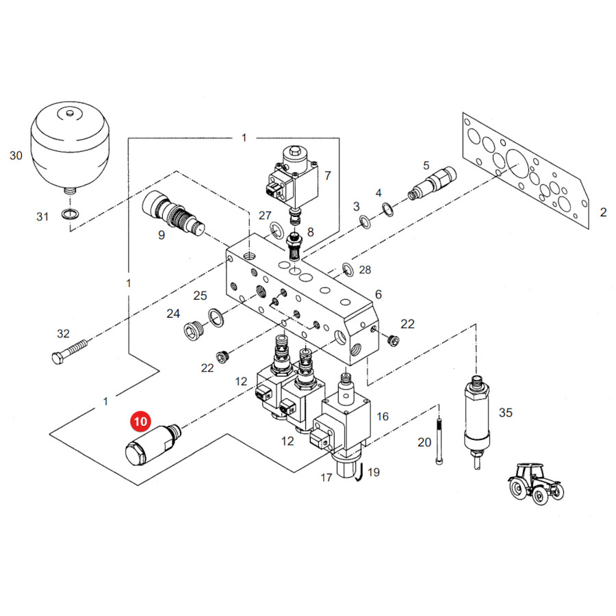 G718100600113 silownik sprzegla katalog