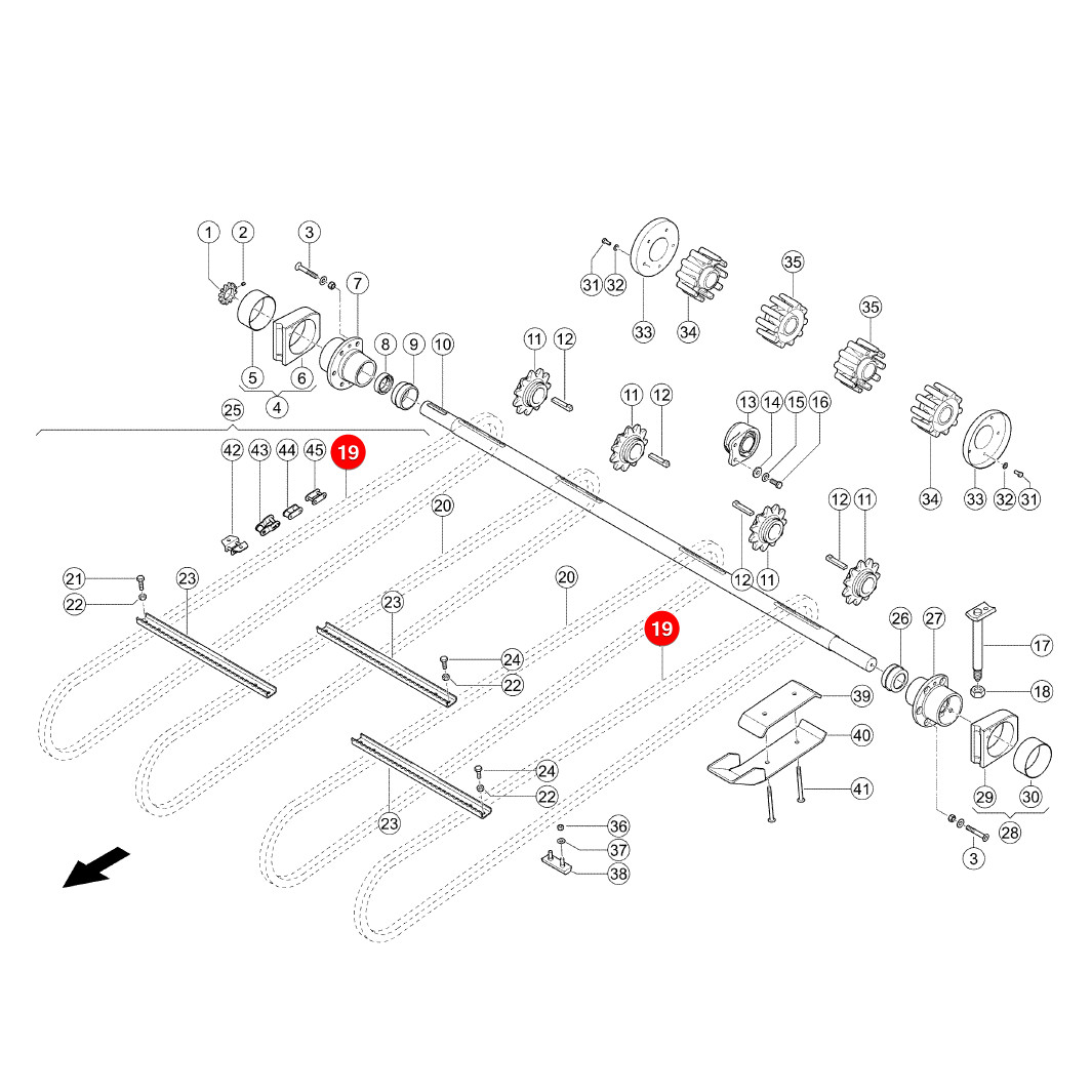 0005200680 lancuch podajnika katalog