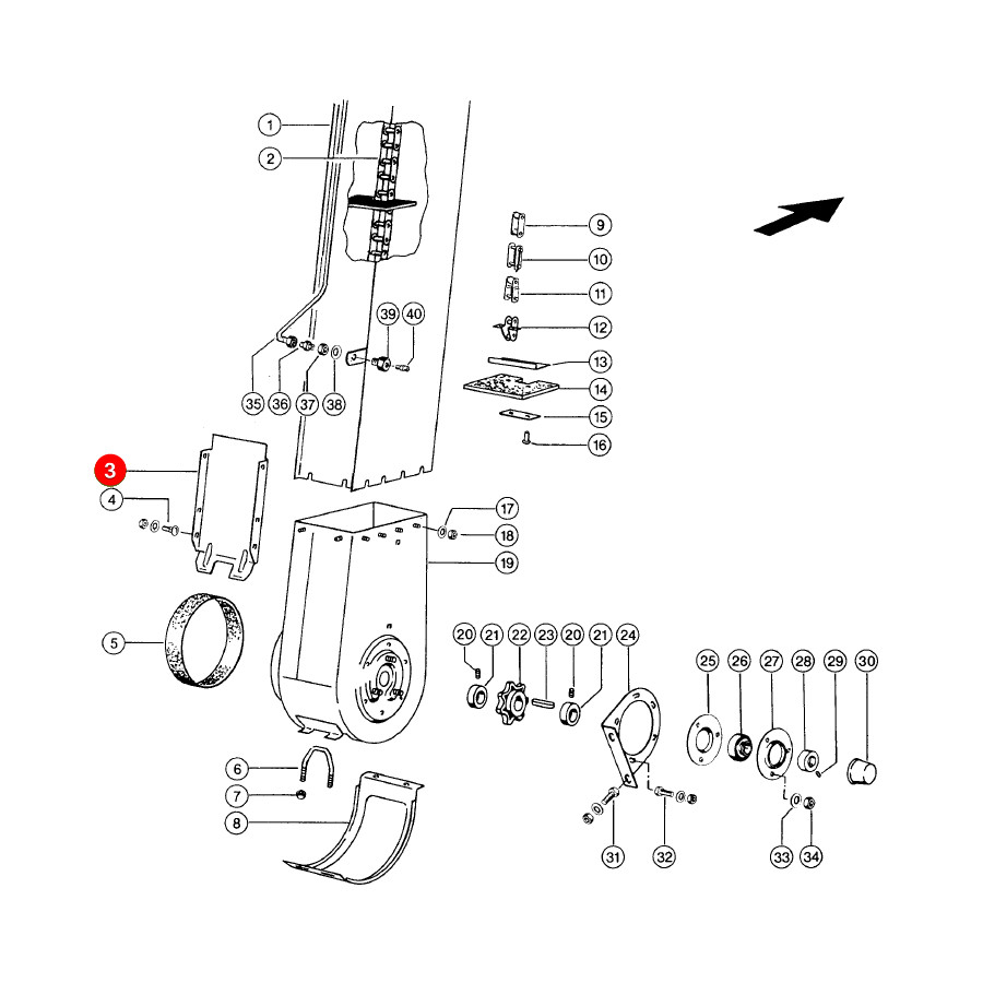0006477110 oslona przenosnika katalog