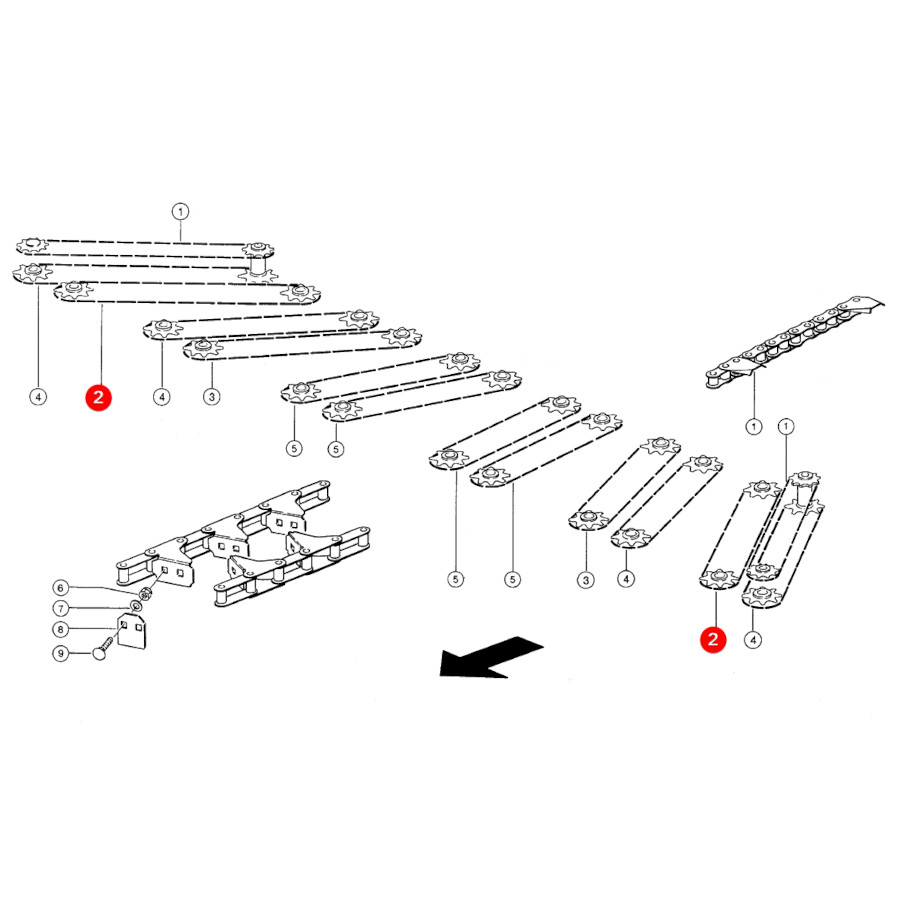 0009129932 lancuch transportowy katalog