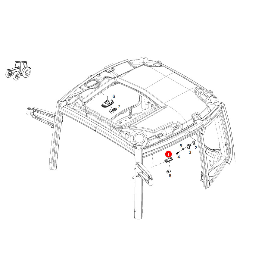 H816810200010 lampa wewnetrzna katalog
