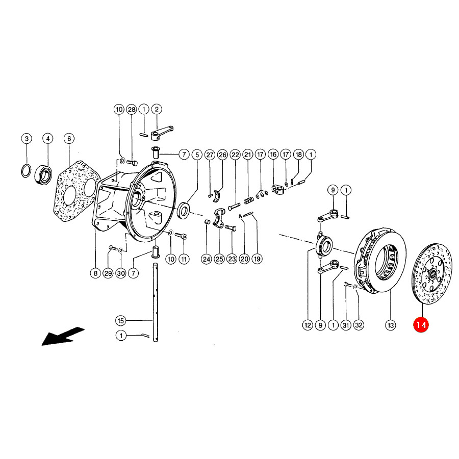 0006799960 tarcza sprzegla katalog