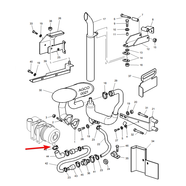 3903205M1 obudowa filtra powietrza katalog 2