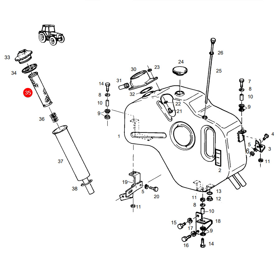 P173486 filtr hydrauliki katalog jpg